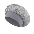 thumbnail image 2 of Satin Bonnet Hair Bonnet for Sleeping Silk Bonnets for Black Women with Elastic Soft Band for Hair Care, 2 of 3