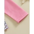 thumbnail image 6 of ZINTAOZT Toddler Baby Girl Swimsuit Long Sleeve Zipper Rash Guard Set Fish/Shell Tops Bottoms Bathing Suit Beach Swim Wear, 6 of 8