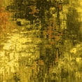 thumbnail image 1 of Ahgly Company Machine Washable Indoor Square Oriental Yellow Industrial Area Rugs, 5' Square, 1 of 4