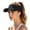 Black, variant on Shadoumai Sun Visor Hat for Women & Men – 3.2" Extended Brim, UPF 80+, Quick-Dry Sports Hat, Adjustable Fit, Running, Tennis, Golf