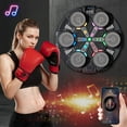 thumbnail image 6 of 2025 Music Boxing Machine for Adults and Kids, Music Punching Machine with Rhythm Light, Smart Bluetooth Boxing Equipment with Glove, Wall Mounted Punching Target Machine for Home,Office, Gym, 6 of 6