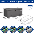 thumbnail image 6 of Pouseayar Electronic Digital Lateral Metal File Cabinet for Letter, A4, Gray, 6 of 9