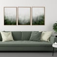 thumbnail image 2 of HPINUB Misty Green Forest Canvas Wall Art Set, Nature Scenery Modern Wall Decor, Foggy Mountain Wall Painting, Woodland Landscape Nursery Art Print for Living Room, Bedroom(only canvas), 2 of 6