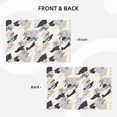 thumbnail image 3 of Placemats Set Of 4 / 6, Grey White Camouflage Placemats For Dining Table Indoor/Outdoors Heat Resistant Washable Placemats 18" X 12", 3 of 8