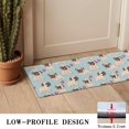thumbnail image 3 of Pug and Love Heart Door Rugs,Washable Non Slip Door Mats Indoor,Decorative Door Mats,Entry Mat Indoor for Entrance,Bedroom,Kitchen,Bathroom,16"x47", 3 of 6
