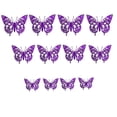 thumbnail image 2 of 3D Color Stereo Butterfly Personality Creative Living Room Bedroom Wall Stickers, 2 of 7