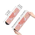 thumbnail image 5 of Bingfone Corals Design Patterned Men'S Women'S Casual Cotton Socks, 5 of 9