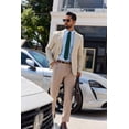 thumbnail image 6 of sogami Mens Dresses Shirt Formal Wrinkle Free Long Sleeve Blue Button Up shirt Casual, 6 of 8
