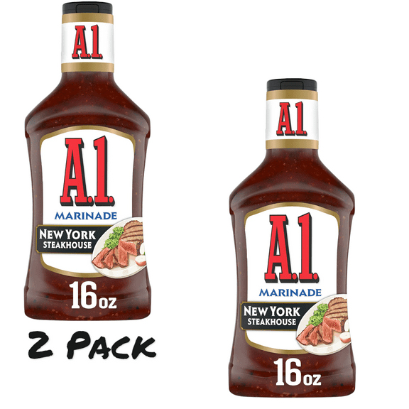 ( 2 Pack ) A.1. New York Steakhouse Marinade, 16 fl. oz. Bottle