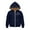 Black, variant on Children Valentine Day Sher𝗉a Fleec𝖾 Hoodie Full Zip Up Winter Jacket Heart Print Thick Warm Hooded Sweatshirt Thermal Coat