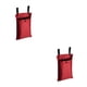 thumbnail image 1 of Bolsa colgante delantera Eigraketly para scooter organizador de almacenamiento motocicleta accesorio Negro Rojo 2piezas, 1 of 6