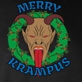 thumbnail image 3 of CafePress - Merry Krampus - Long Sleeve Dark T-Shirt, 3 of 4