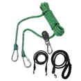 thumbnail image 2 of Cable Dog Tie Out Cable For Camping Reflective Heavy Duty Overhead Trolley System With Dog Runner Cable For Outdoor Yard Walking, 2 of 8