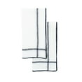 thumbnail image 4 of Linen Napkins With Black Double Stitch, Set of 4, 4 of 7