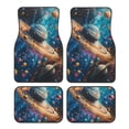 thumbnail image 1 of Balery Colorful Planet Universe Juego de 4 Alfombrillas para Auto, Revestimientos de Caucho Resistente, Diseño Antideslizante, 1 of 7
