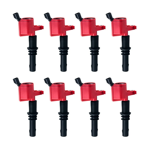 DG511 Set of 8 Red Ignition Coils For Ford Lincoln Mercury V8 5.4L 4.6L C1541 FD508  UF-537