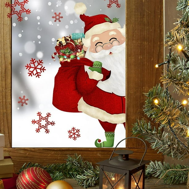 Snowflake window stickers deals