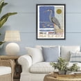 thumbnail image 2 of Stupell Industries Great Blue Heron Collage Black Framed Floater Canvas Wall Art design by Nancy Overton, 31 x 25, 2 of 9