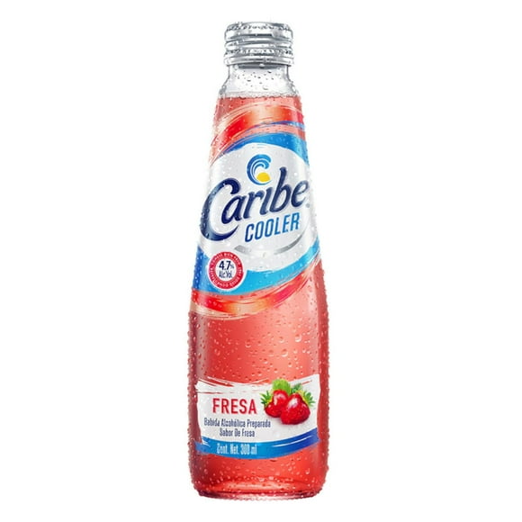 Pack de 12 Licor Caribe Cooler Caribe Cooler Fresa 300 ml
