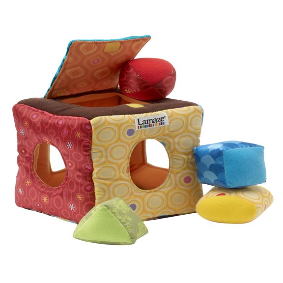 27310 CUBO P/INSERTAR FIGURAS MULTISENSORIAL(SOFT SORTER