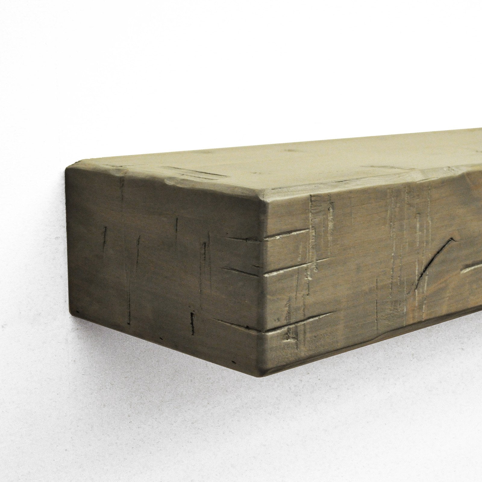 Dogberry Collections Rustic Fireplace Mantel Shelf