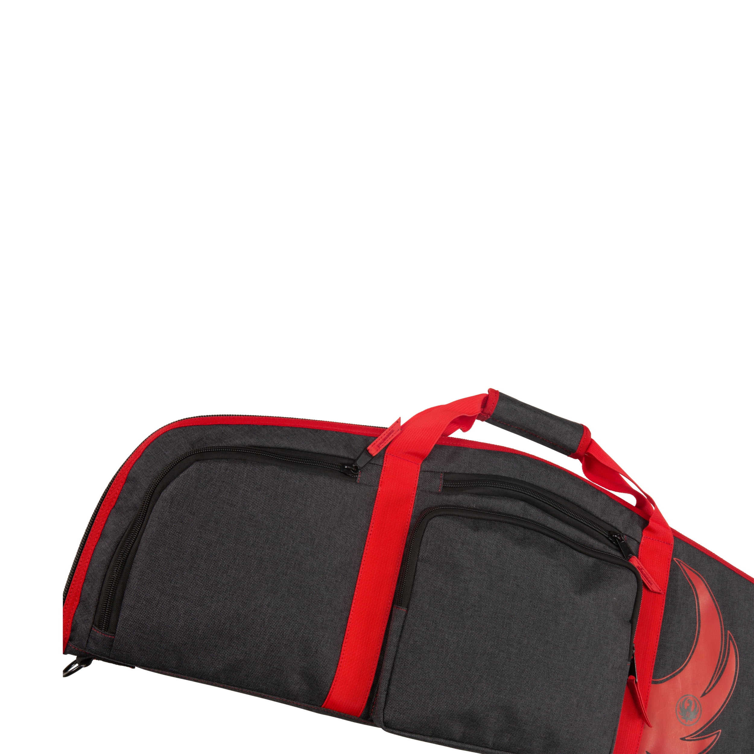 Ruger Yuma 40" 10/22 Rifle Case, Black/Red, By Allen Company