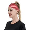 thumbnail image 6 of Yiaed Cartoon Lobster Print Sports Headbands,Moisture Wicking Workout Headband, Sweatband Headbands for Running,Cycling for Women and Men, 6 of 8