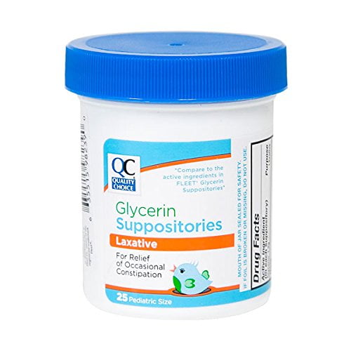 liquid glycerin laxative suppositories
