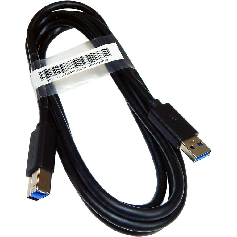 Belkin USB A to USB B Cable - 6 foot USB 3.0 Cable - SuperSpeed  USB 3.0 Extension Cable - USB-A to USB-B Printer Cable - Male-to-Male USB  Cable - USB
