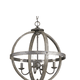 thumbnail image 1 of Lampara De Techo Colgante 19.8'' Geometrica 4 Luces Xtellar Cafe, 1 of 3