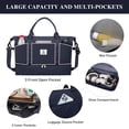 thumbnail image 3 of Gynky Travel Duffle Bag Weekender Bags for Women with Shoe Compartment Carry on Overnight Bag Gym Duffel Bag with Wet Pocket Hospital Bags for Labor and Delivery, 3 of 8