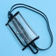 thumbnail image 4 of EeaseMX 1 funda transparente para teléfono móvil, monedero ajustable de PVC con cinturón para mujer (negro), 4 of 8