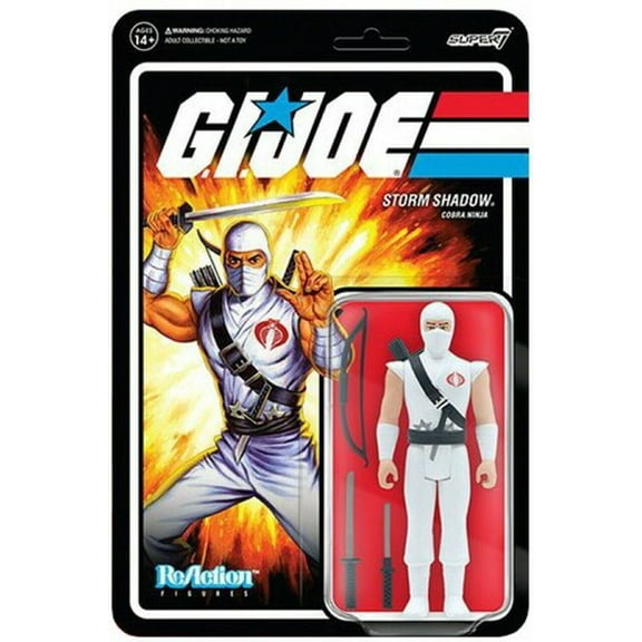 Super7 - G.I. Joe ReAction Figures Wave 2 - Storm Shadow, Super7, Gifts