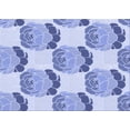 thumbnail image 1 of Ahgly Company Indoor Rectangle Patterned Periwinkle Purple Area Rugs, 7' x 10', 1 of 6