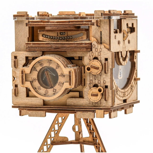 Puzzle Box iDventure Cluebox PRO - Cámara de Sherlock con trípode