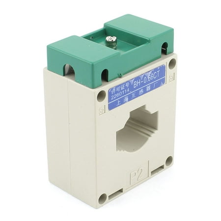 Accuracy Split Core Current Transformer Unique Bargains Metal 0.5 Accuracy Class 0.66KV 50-60Hz 300/5 CT Current Transformer ()
