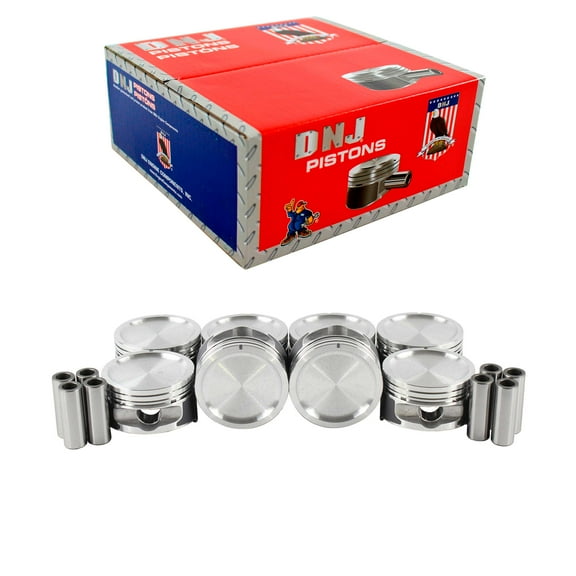 DNJ P4153 Std. Complete Piston Set Fits Cars & Trucks 01-05 Ford Crown Victoria 4.6L SOHC 16v