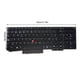 thumbnail image 4 of Seitruly Teclados Punto de retroiluminación de alta eficiencia Espaciado claro Aparato de entrada Reemplazo del puntero de protección para Thinkpad E15 Juegos de teclado y mouse para computadora, 4 of 6