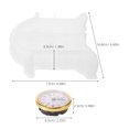 Clock Cleaner Solution Amosfun Silicone Clock Mold with Mechanism Assorted Color Easy ...