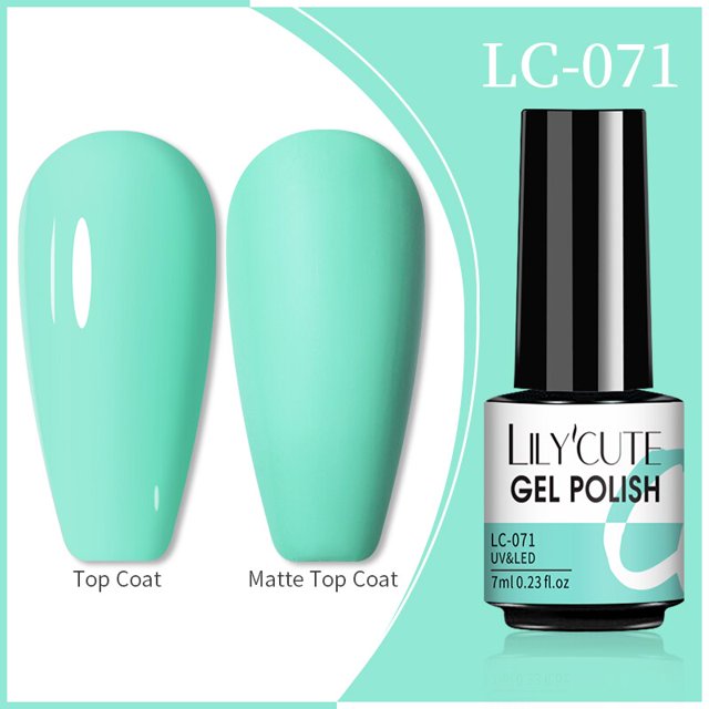 LILYCUTE 7ml capa superior colorida reflectante brillo láser Gel esmalte de uñas Vernis Semi permanente Uv Gel Hybird Nail Art Esmaltes Tan Jianjun unisex
