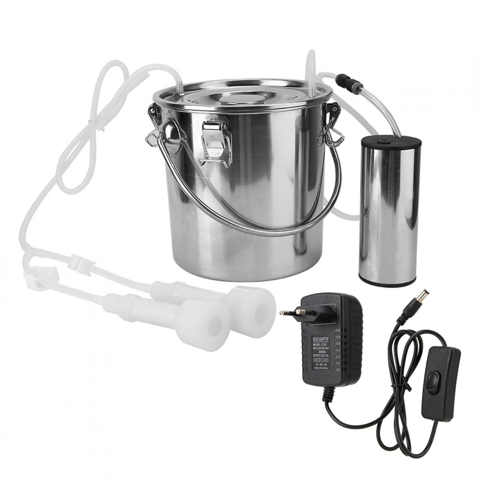 LYUMO Milking Machine,Goat Sheep Cow Milking Kit Portable Electric