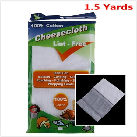 

1.5 Yard White Cotton Fabric Butter Cheese Wrap Cloth Kitchen Tools Cheese Grater Gauze Muslin Cheese Cloth