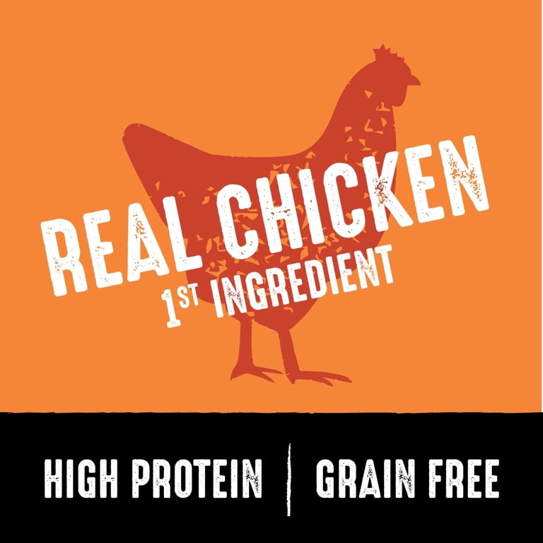Crave Grain Free Adult Dry Dog Food, Chicken Protein, 4 Lb photo 3
