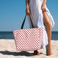 thumbnail image 6 of Balery Red Cross Beach Travel Bag - Water-Resistant, Large Capacity Lightweight Tote with 7 Pockets for Women and Men - Perfect for Beach, Pool, Gym, and Travel, 6 of 7