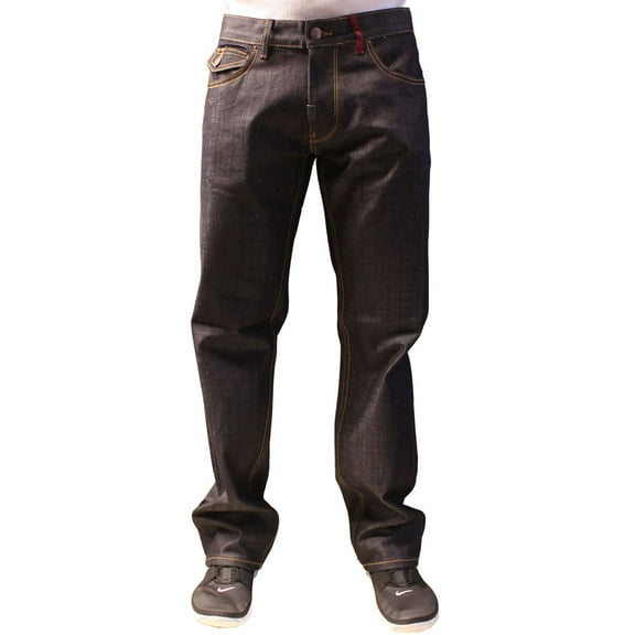 Lrg Creative uniform Co Flap pocket True Straight Jeans Raw Dark Indigo