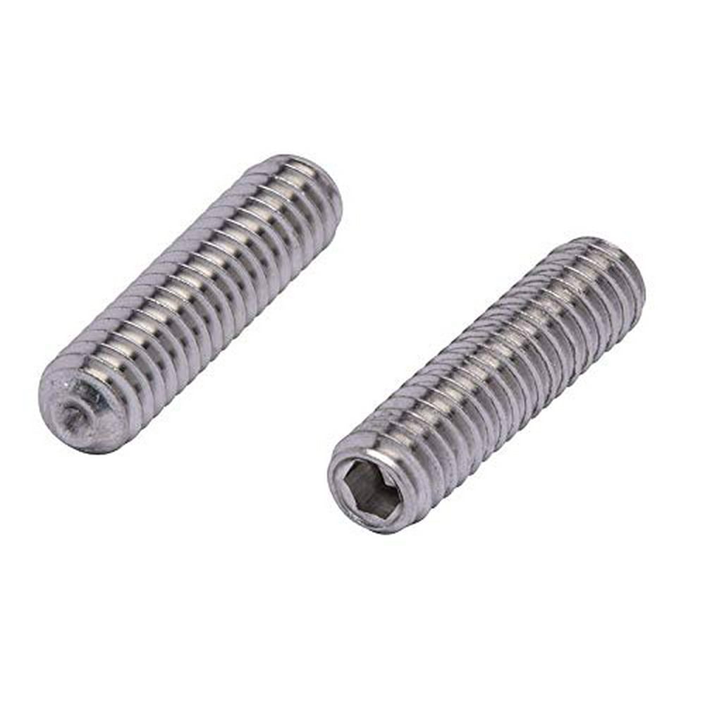 1/4"20 X 11/2" Stainless Set Screw with Hex Allen Head Drive and Oval Point (25 pc), 188 (304