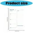 thumbnail image 3 of Daily Planner with 60 Sheets Meal Workout Reading Tracking Journal Daily Planner 21x14cm for Men Women Students Teachers, 3 of 16