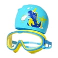 thumbnail image 3 of Gorro y Gafas de natación ajustables para niños perfecl, 3 of 8