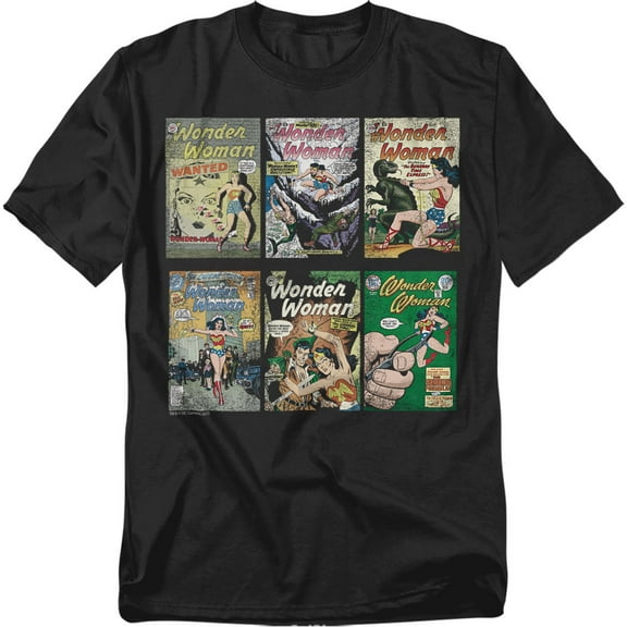 DC Comics T-Shirt Ww Covers Unisex Graphic Tee For Men & Women