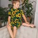thumbnail image 4 of Fotbe Sunflower 1 Pijama Estampada de 2 Piezas para Niños – Ropa de Dormir de Manga Corta Cómoda para Niños y Niñas, Camiseta y Shorts de Algodón-Medium, 4 of 6